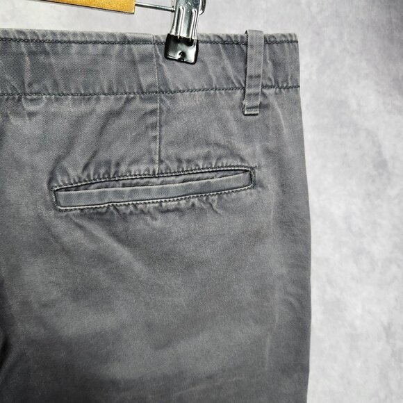 Gap Lived-In Shorts Mens 34 Blue Straight Fit‎ Chino Casual Classic 100% Cotton - Picture 12 of 14